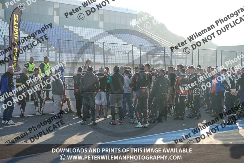 25 to 27th november 2017;Jerez;event digital images;motorbikes;no limits;peter wileman photography;trackday;trackday digital images